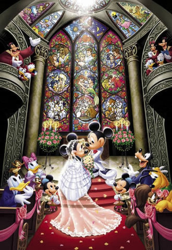 Tenyo 1000pc Disney Mickey Mouse Wedding Puzzle