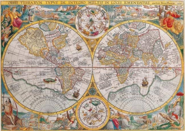 Ravensburger 1500pc World Map 1594