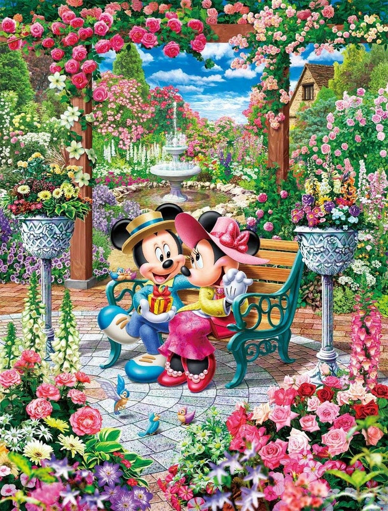 Tenyo 500pc Disney Blooming Royal Garden Puzzle