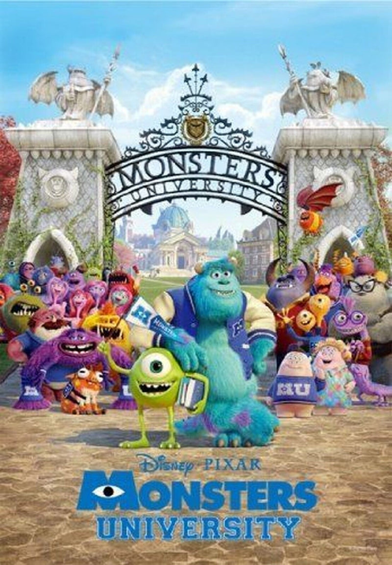 Tenyo 500pc Monsters University - Campus Life Puzzle
