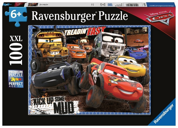 Ravensburger 100pc Disney Cars Mudders