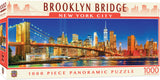 Masterpieces 1000pc City Panoramic Brooklyn Bridge, NYC