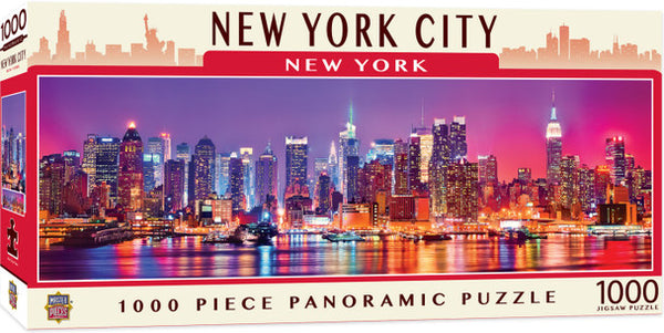 Masterpieces 1000pc City Panoramic New York